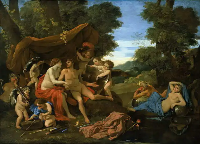 Poussin, Nicolas: Mars a Venuše