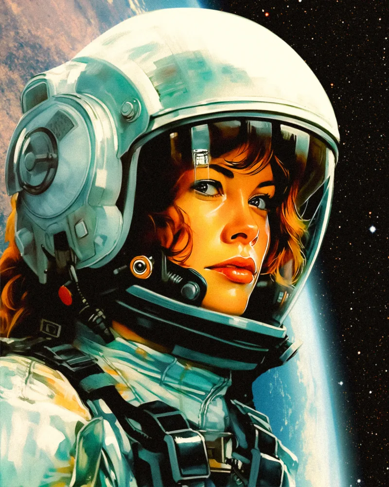 Taudalpoi: Póster Astronauta 1