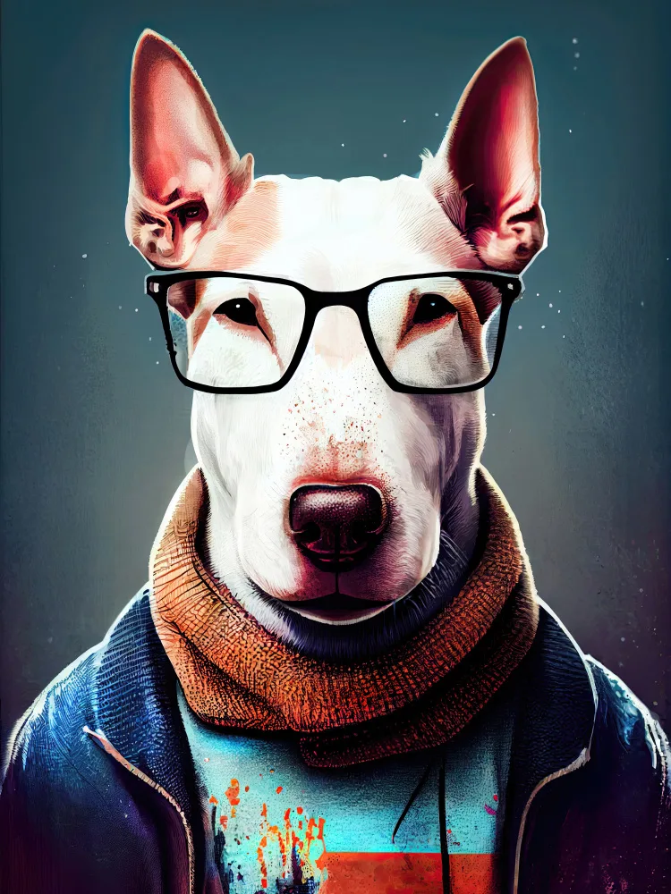Jaszke, Justyna: Arte animal perro hipster