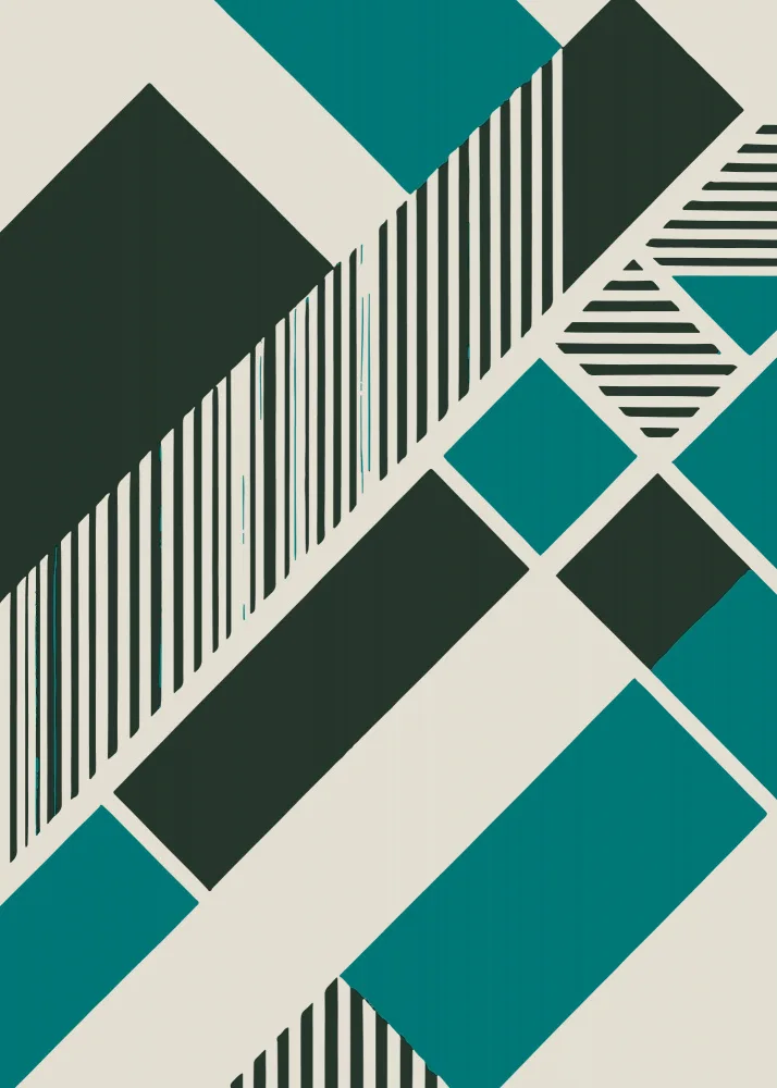 Magnusson, Andreas: Geometric Teal