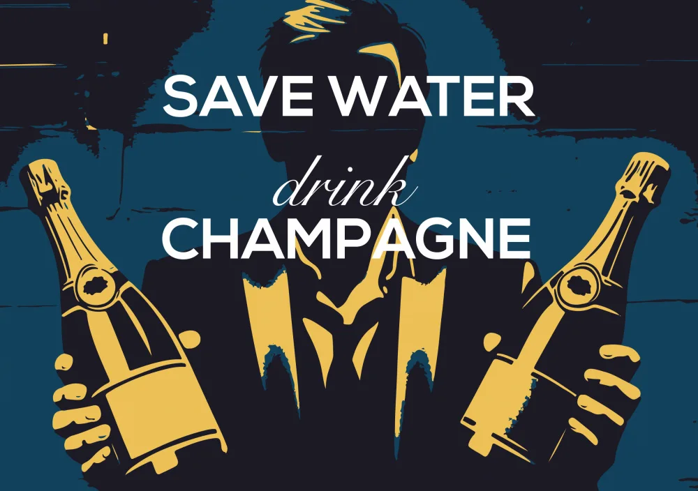 Magnusson, Andreas: Wasser sparen – Champagner trinken