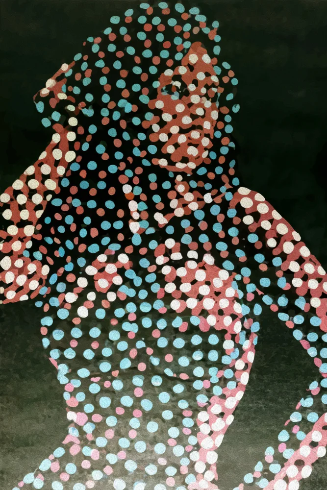 Magnusson, Andreas: Woman in dots