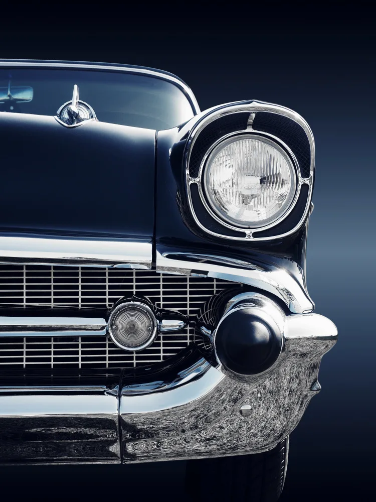 Gube, Beate: American classic car Bel Air 1957 Front