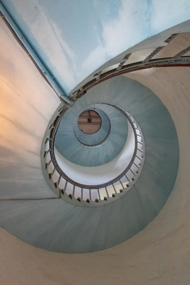 Ponsen, Anne: Staircase in the Lyngvig Fyr, Hvide Sande