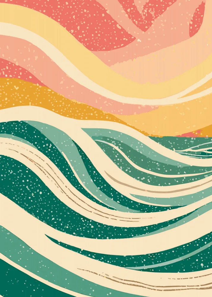 Magnusson, Andreas: Abstract Sea Waves