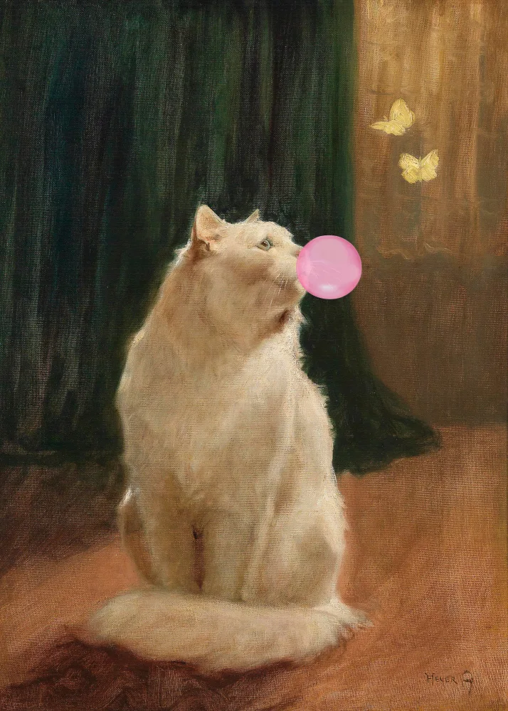 Concept, Art The: Bubble Gum et chat