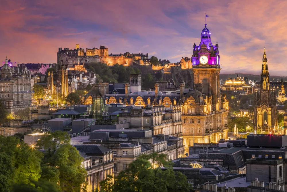 Viola, Melanie: Fantastico tramonto a Edimburgo