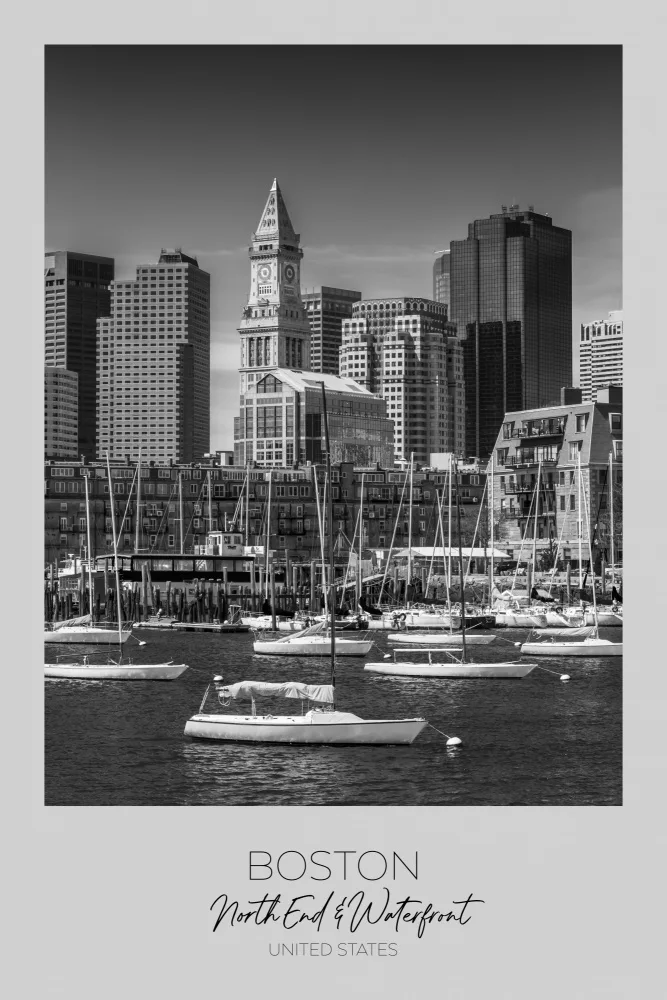 Viola, Melanie: Focus : BOSTON Skyline North End et Waterfront