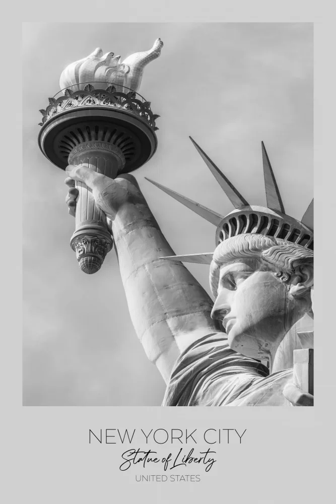 Viola, Melanie: V centru pozornosti: NEW YORK CITY Socha Svobody v detailech