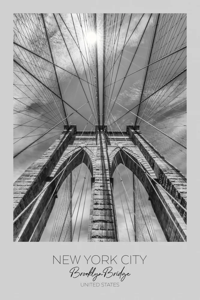 Viola, Melanie: In focus: NEW YORK CITY Brooklyn Bridge in detail