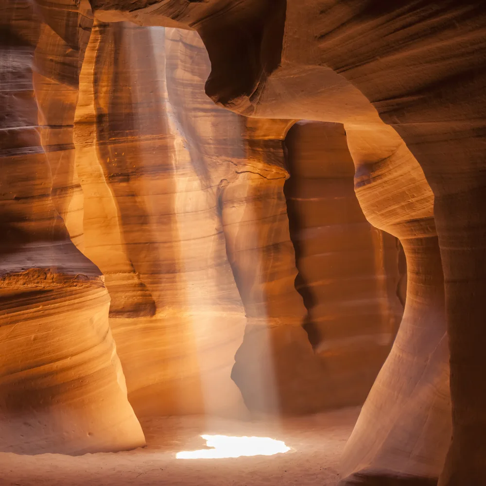 Viola, Melanie: CANYON DELL'ANTILOPE Fascio di luce
