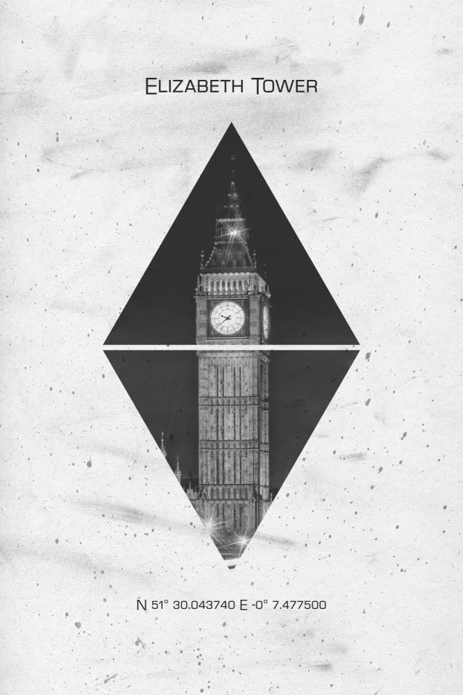 Viola, Melanie: Coordenadas LONDRES Elizabeth Tower