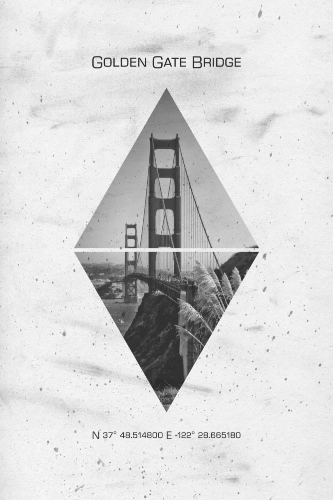 Viola, Melanie: Souřadnice SAN FRANCISCO Golden Gate Bridge