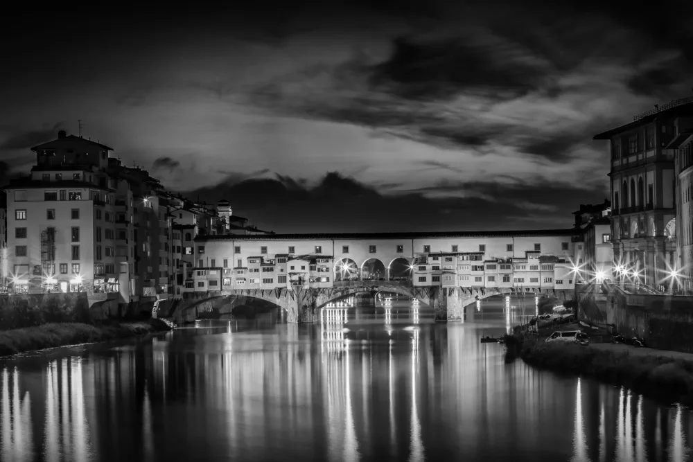 Viola, Melanie: FLORENCIE Ponte Vecchio v noci