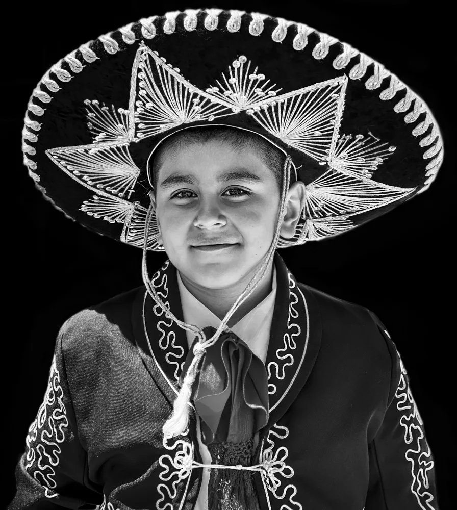 Guo, Leah: niño sonriente