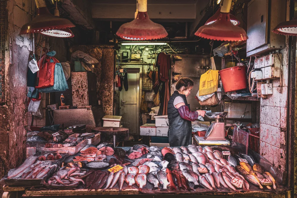 Tagliarino, Marco: Fishmonger of HK