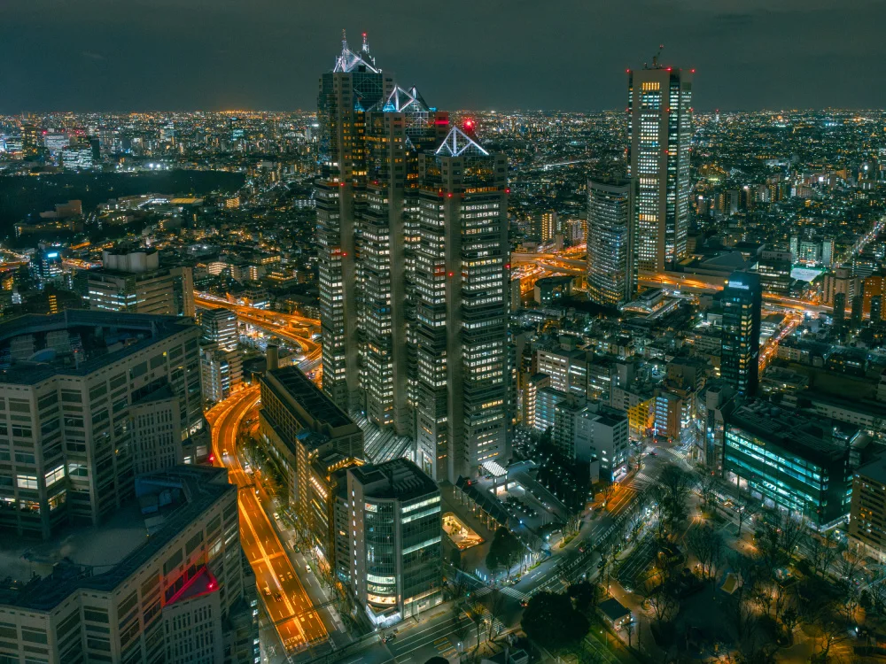 sirou.minami: Noční pohled na Velké Tokio