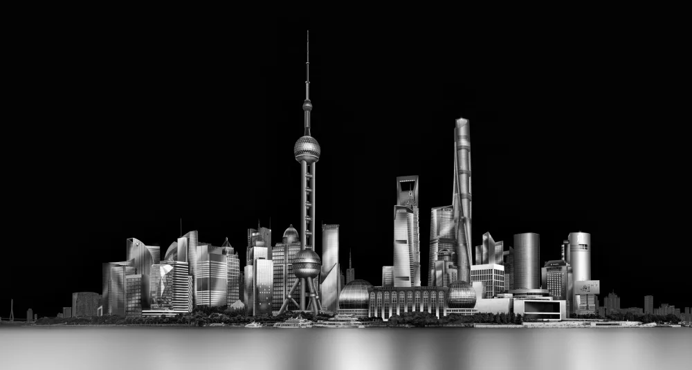jordiegeatorrent: Skylines de Pudong en Shanghái