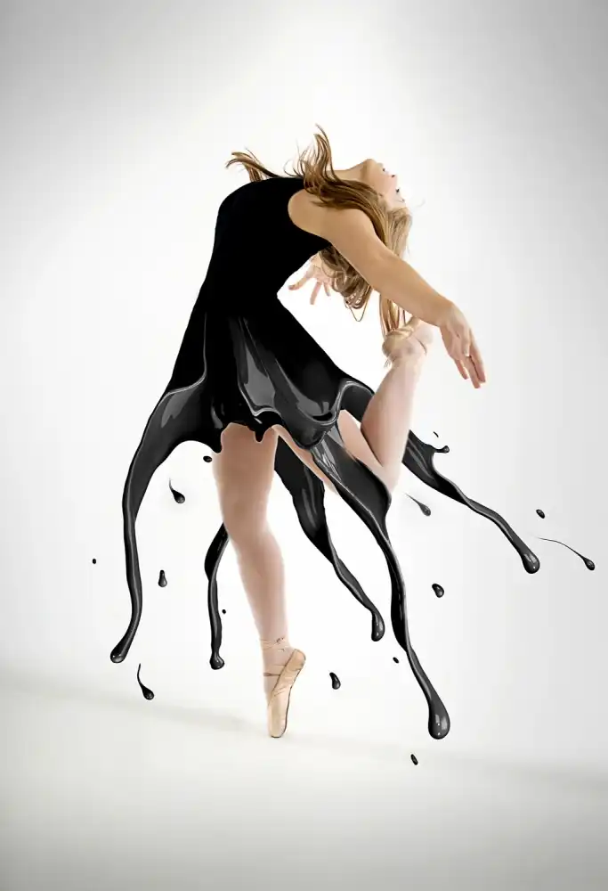 Pentony, Pauline: vestido de pintura