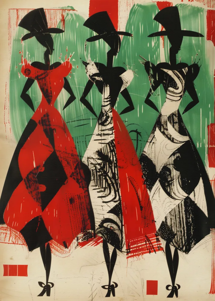 Magnusson, Andreas: damas con sombreros