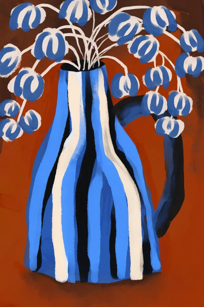 Treechild: Jarrón a rayas