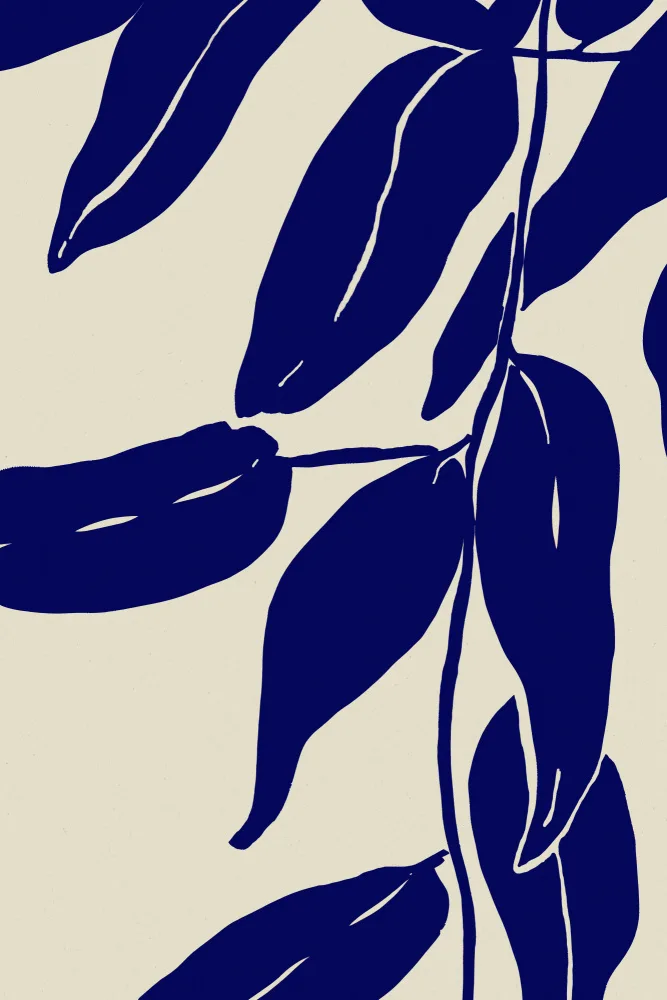 Treechild: Blaue Blätter