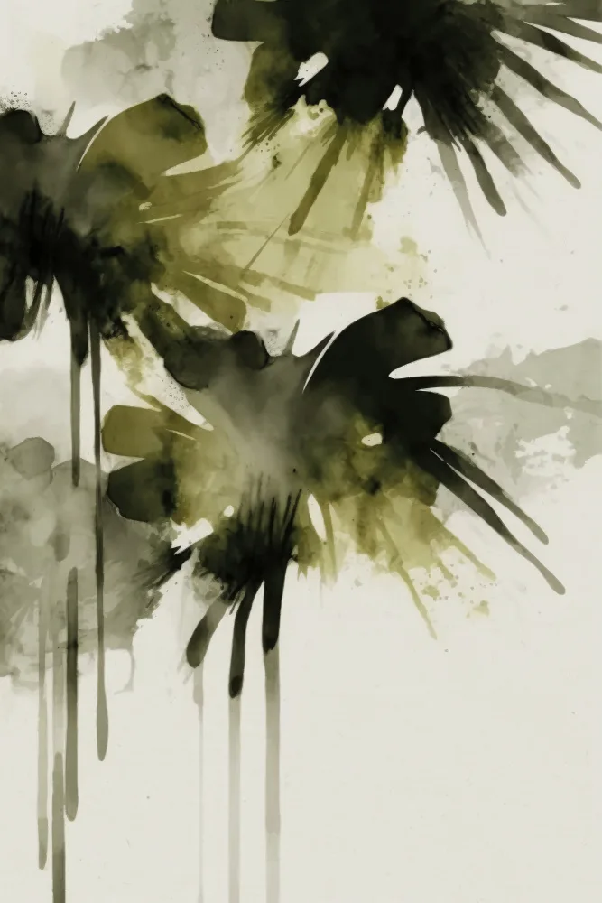 Treechild: Grüne Blumen Nr. 2