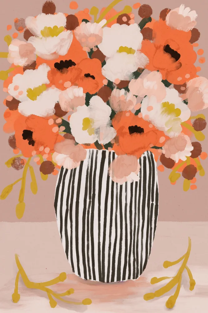 Treechild: Impression de fleurs pastel n°10