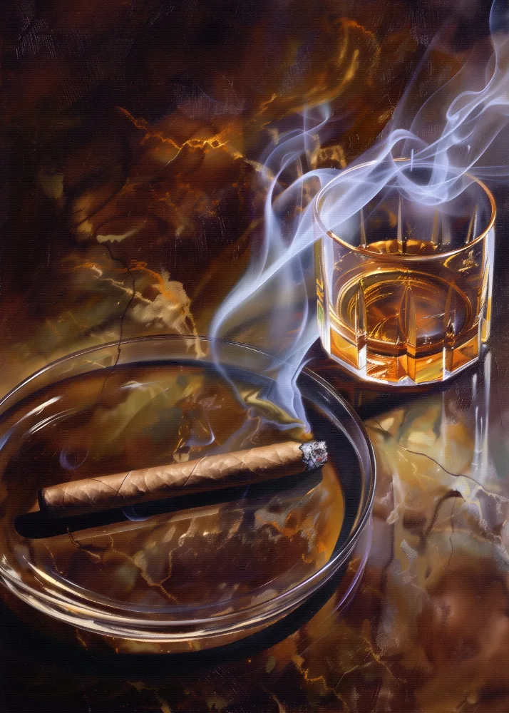Magnusson, Andreas: whisky y cigarro