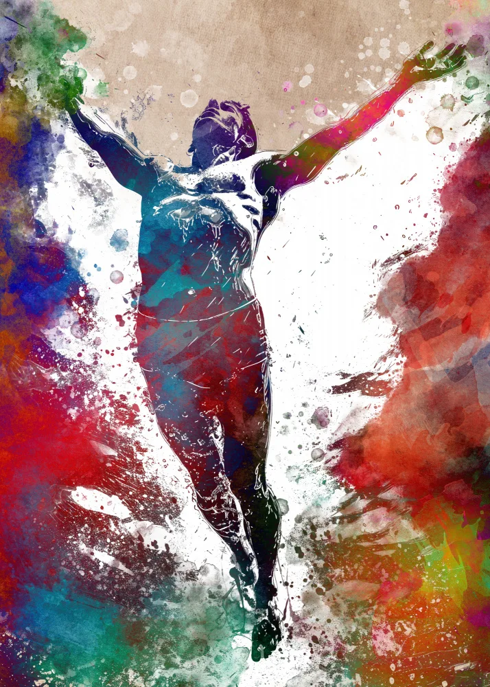 Jaszke, Justyna: Nadador deporte arte #nadador #deporte