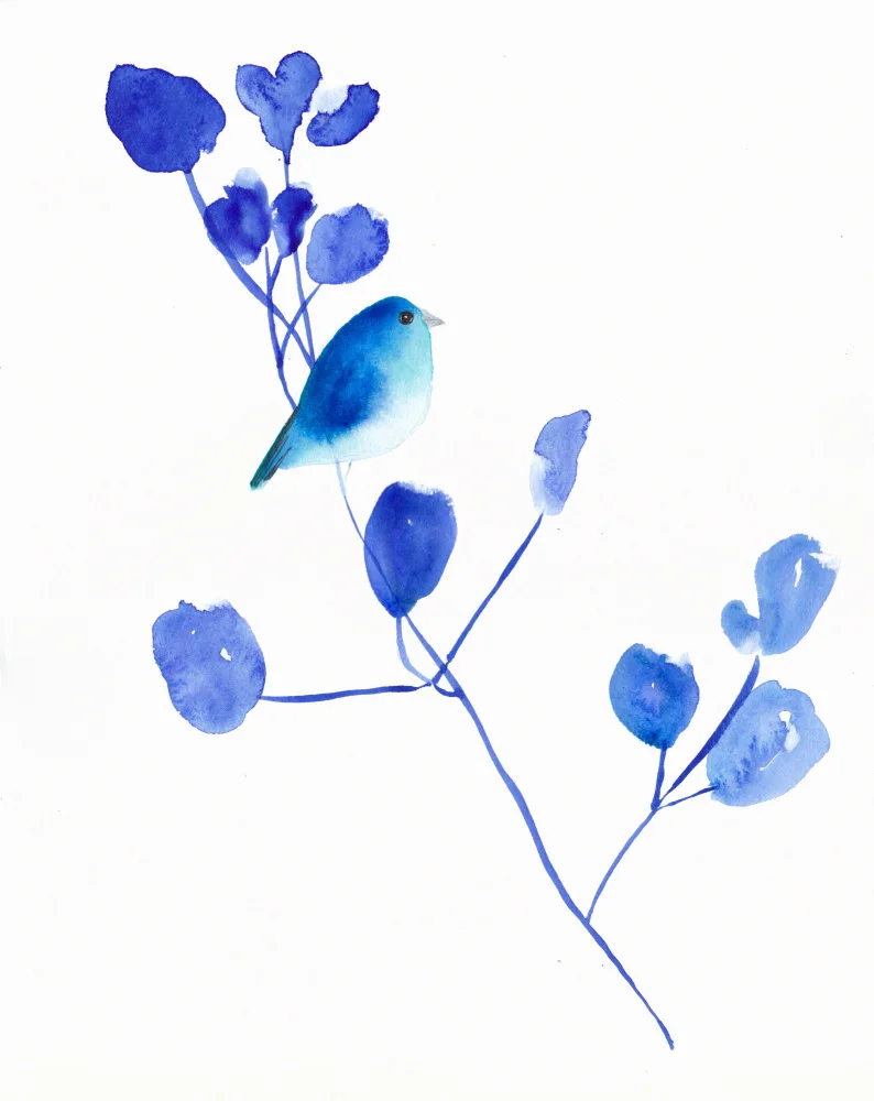 Lindstrom, Christine: Bluebird I Small