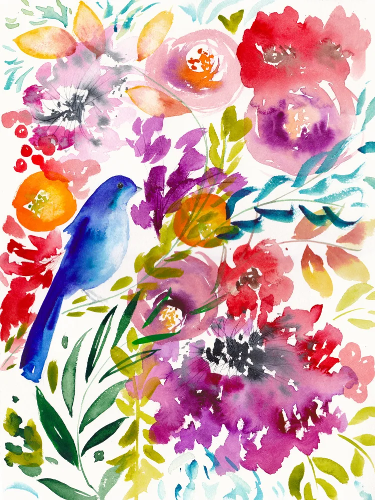 Lindstrom, Christine: Bluebird in fiore