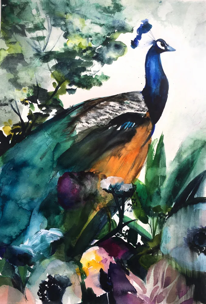 Lindstrom, Christine: Pfauengarten