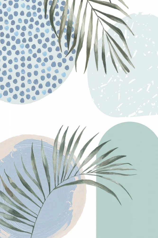 Moss, Ann Sally: Teal Boho-1