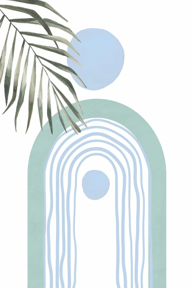 Moss, Ann Sally: Teal Boho-4