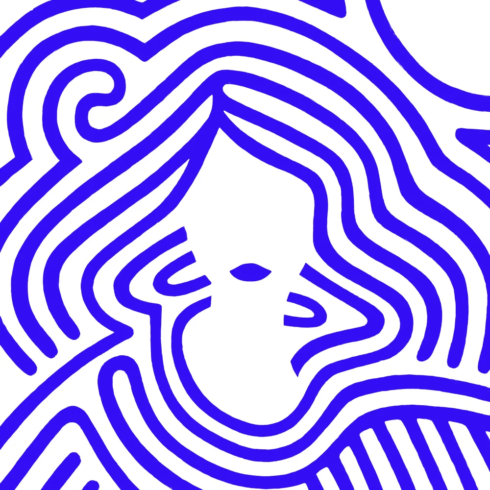 Blursbyai, Laiz Rosana: Berit in blu cobalto