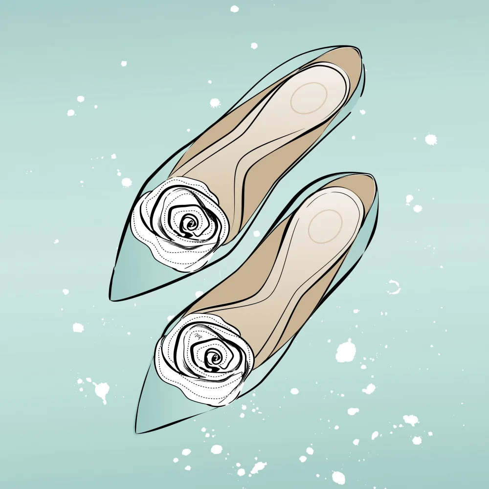 Martina: Mint Shoes