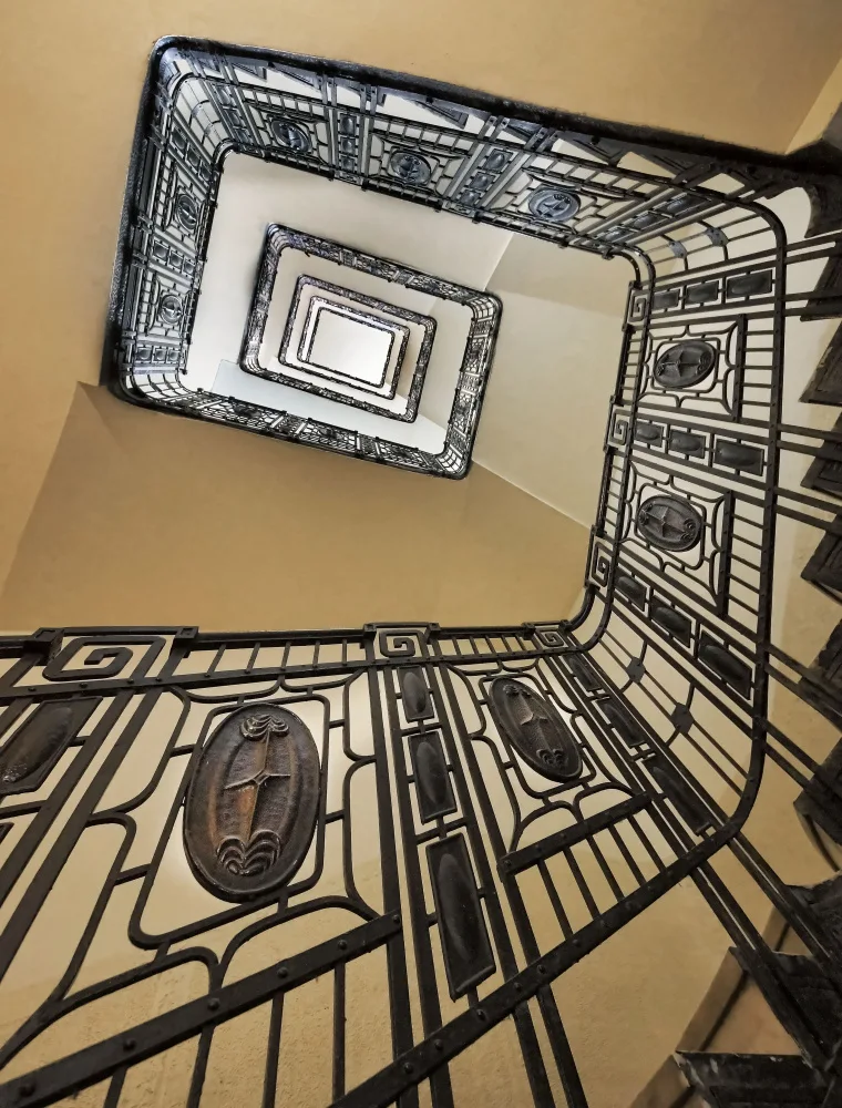 Reichert, Renate: Escaliers de Budapest