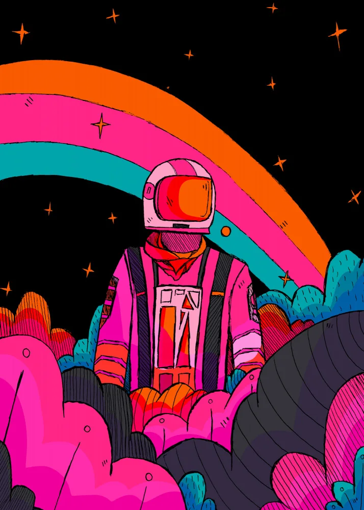 Wade, Stephen: Astronaute arc-en-ciel