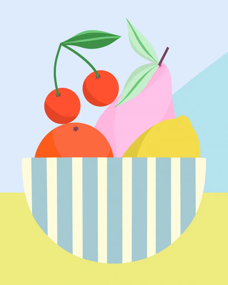 Donne, Melissa: Tazón de frutas