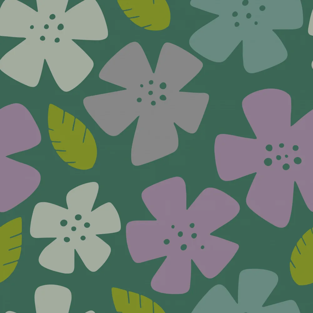 Gustafsson, Yvonne: Felice verde floreale