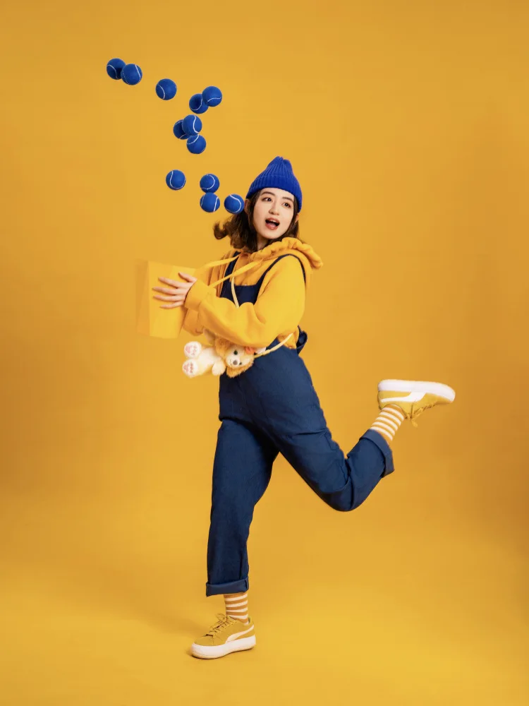 Feng, Ronnie: Chromalicious - Azul y Amarillo