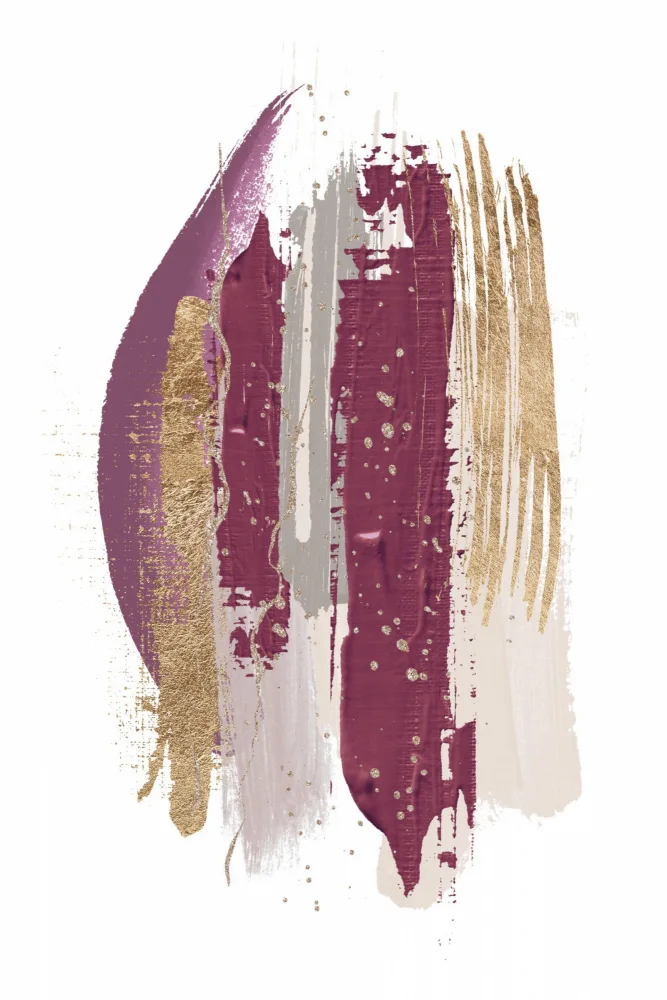 Moss, Ann Sally: Lila und Gold 2