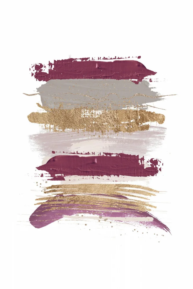 Moss, Ann Sally: Lila und Gold 1