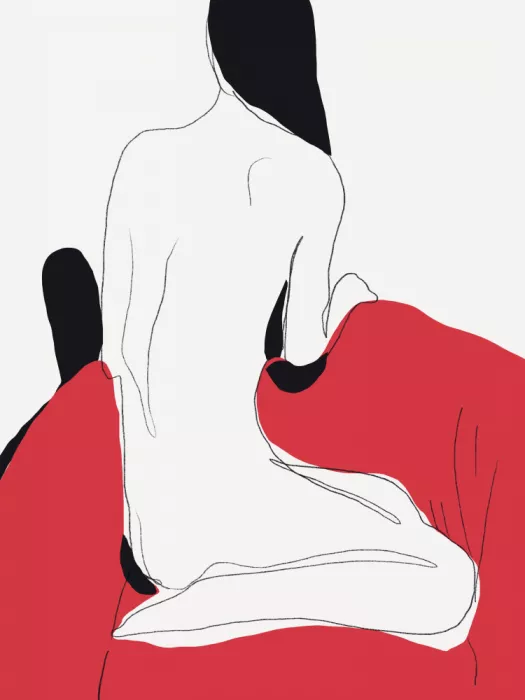 Dean, Little: Nude Figure in a Dynamic Pose