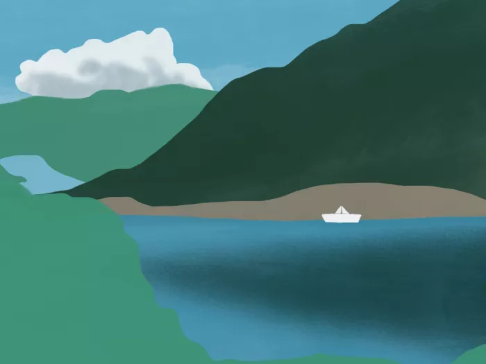 Dean, Little: Tranquility of a Serene Seascape