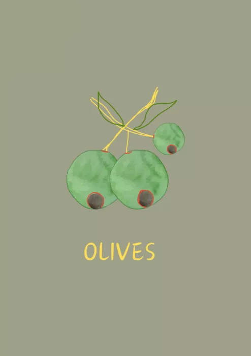 living, of ART: Olivy v zelené