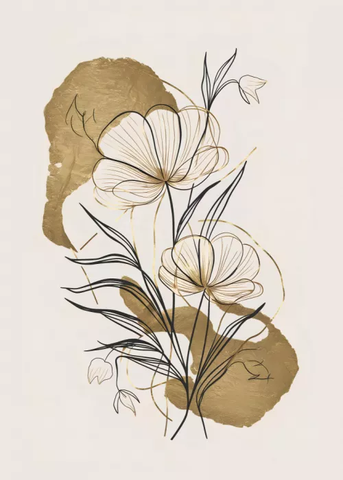Magnusson, Andreas: Blüten und Gold