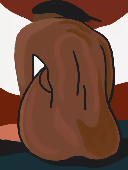 Dean, Little: Contemplative Silhouette