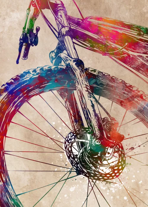 Jaszke, Justyna: Sport cycling art